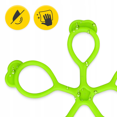 Резинка для фитнеса  4FIZJO 1-4 кг 3 шт Mix для пальцев и кисти - фото №4